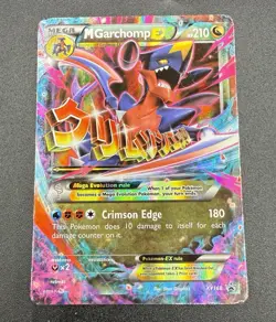 mega garchomp ex xy168 pokemon promo - Image 1