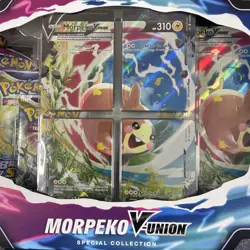 Pokemon TCG (290-85019) Morpeko V-Union Special Collection Box 820650850196 - Image 2