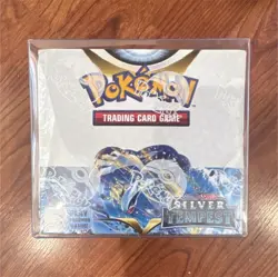 Pokemon Sword & Shield Silver Tempest Booster Box Lugia VSTAR Vulpix VSTAR - Image 1