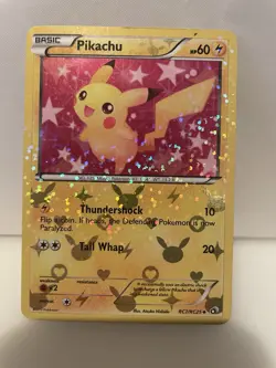 Pikachu RC7/RC25 Pokemon Black & White Legendary Treasures Radiant Collection LP - Image 1