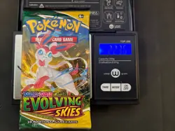 Nintendo Pokemon TCG Sword Shield Evolving Skies Complete Booster Sealed Pack - Image 1