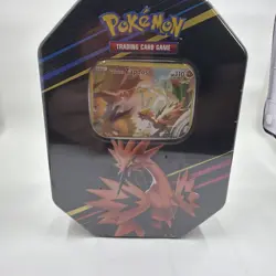 POKEMON TCG: Crown Zenith Tin (4 boosters) Galarian Zaptos Tin Brand New Sealed - Image 2