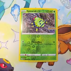 Spinarak - 006/078 - Reverse Holo Ditto Unpeeled - Pokemon GO - English - Image 1