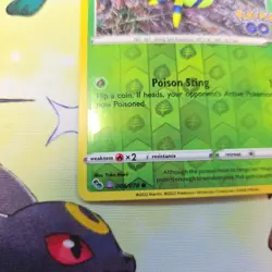 Spinarak - 006/078 - Reverse Holo Ditto Unpeeled - Pokemon GO - English - Image 3
