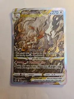 Hisuian Zoroark VSTAR GG56/GG70 Crown Zenith: Galarian Gallery Holo Pokemon - Image 1