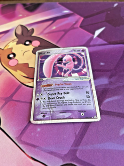 Mew ex - 100/110 [EX Holon Phantoms] Pokemon TCG - ULTRA RARE - Vintage - DMG - Image 3