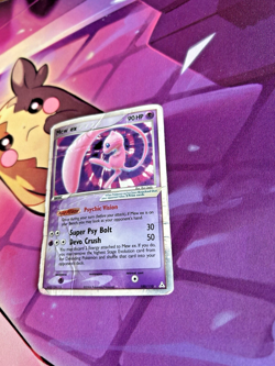 Mew ex - 100/110 [EX Holon Phantoms] Pokemon TCG - ULTRA RARE - Vintage - DMG - Image 4