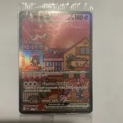 Mew ex 053 Scarlet Violet 151 Black Star Promo Full Art SEALED Pokemon TCG - Image 1