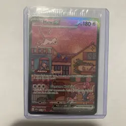 Mew ex 053 Scarlet Violet 151 Black Star Promo Full Art SEALED Pokemon TCG - Image 3