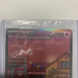 Mew ex 053 Scarlet Violet 151 Black Star Promo Full Art SEALED Pokemon TCG - Image 4