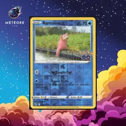 Carte Pokemon Ramoloss 019/078 Reverse Pokemon Go Francais - Image 1