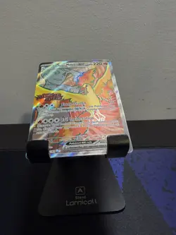 Pokemon Team Rocket's Moltres ex 208/182 STAMP Destined Rivals DRI - Image 5