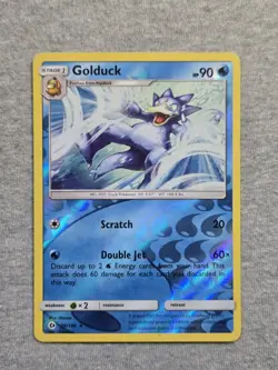 Pokemon TCG Golduck 29/149 Reverse Holo Rare Sun & Moon Base - Image 1
