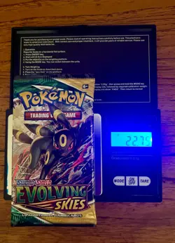 Pokemon TCG: Sword & Shield - Evolving Skies Very Heavy (22.79g) Booster Pack🔌 820650808777 - Image 1