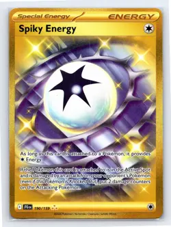 Spiky Energy 190/159 - Pokemon Journey Together - Hyper Rare Holo - NM - Image 1