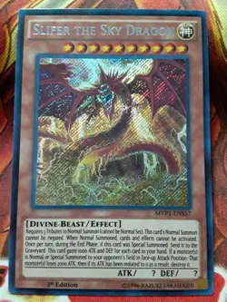 ( SLIFER THE SKY DRAGON ) - Secret Rare - MVP1-ENS57 - 1st Edition NM - Yu-Gi-Oh - Image 1