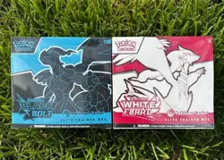 Pokemon Black Bolt and White Flare Pokemon Center ETB Sealed Elite Trainer Boxes - Image 2