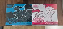 Pokemon Center Black Bolt and White Flare ETB Elite Trainer Boxes Sealed - Image 2