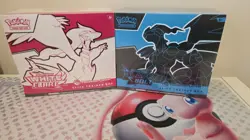 Pokemon Black Bolt and White Flare Pokemon Center ETB Sealed Elite Trainer Boxes - Image 1
