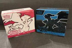 Pokemon Black Bolt and White Flare Pokemon Center ETB Sealed Elite Trainer Boxes - Image 1