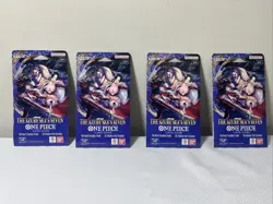 Lot of 4 OP14 EB04 The Azure Sea’s Seven One Piece Card Game Sleeved Booster New - Image 2