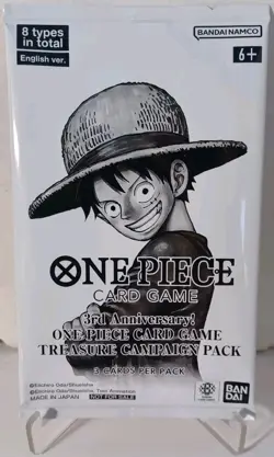One Piece Promo Pack Sealed 3rd Anniversary!!(1 Pack) - Image 1