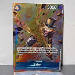 Sabo One Piece TCG OP10-049 Best Selection Vol. 4 English Alt - Image 1