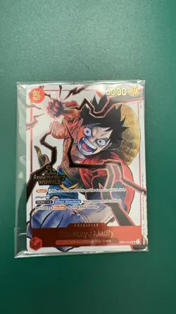 One Piece TCG OP13 3rd Anniversary Pre Release Winner Pack SEALED Sabo Luffy Ace - Image 1
