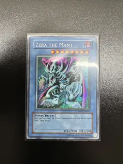 Yu-Gi-Oh Zera the Mant PP01-EN011 Secret Rare Premium Pack NM - Image 1