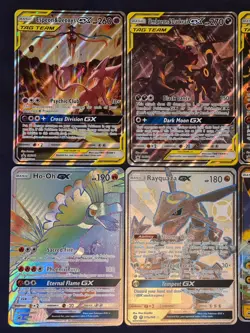 NM Tag Team GX Jumbo Bundle of 8 Oversized Card Lot Sun & Moon Promo Pokemon TCG - Image 2
