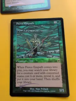 Fierce Empath x2 Elf MTG FOIL Shooting Star. Scourge 2003 2 Card. - Image 3