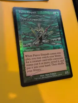 Fierce Empath x2 Elf MTG FOIL Shooting Star. Scourge 2003 2 Card. - Image 4