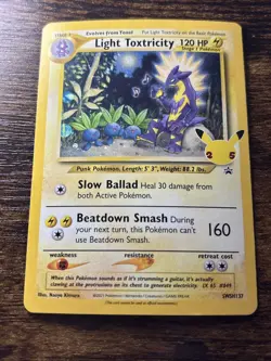 Light Toxtricity SWSH137 SWSH: Sword & Shield Promo Cards Holo - Image 1