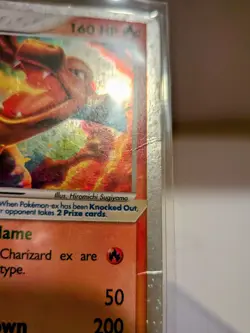 Pokemon TCG Charizard EX Holo Ultra Rare Card 105/112 FireRed & LeafGreen - Image 4