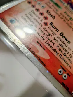 Pokemon TCG Charizard EX Holo Ultra Rare Card 105/112 FireRed & LeafGreen - Image 5