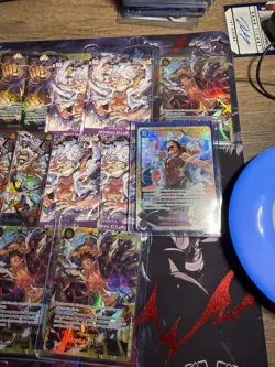 One Piece TCG Monkey.D.Luffy Promo and Alt Art AA, and Parallel (38) Card lot! - Image 2