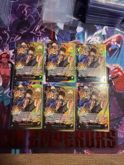 One Piece TCG Monkey.D.Luffy Promo and Alt Art AA, and Parallel (38) Card lot! - Image 5