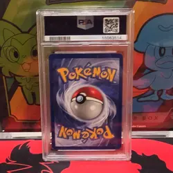 Pokemon Lapras Fossil 10/62 Holo Rare Unlimited PSA 5 Card 1999 - Image 2