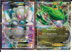 Pokemon EX 2 Card Lot with Rayquaza & Full Art Magearna EX - Image 1