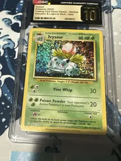 ‼Ivysaur Pokemon (2023) Trading Card Game Classic - 002/034 CGC 10 PRISTINE💨 - Image 2