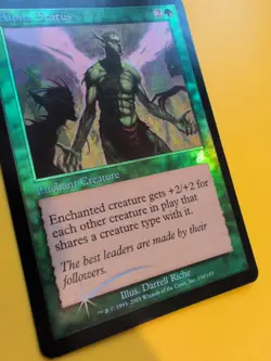 Alpha Status. Enchant creature MTG FOIL Shooting Star. Scourge 2003 Card. - Image 4