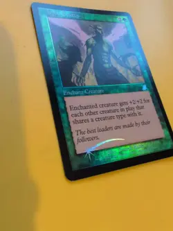 Alpha Status. Enchant creature MTG FOIL Shooting Star. Scourge 2003 Card. - Image 5