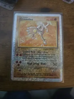 🔥Pokemon TCG Hitmonlee Holo Rare Card 13/110 Legendary Collection WOTC🔥 - Image 1