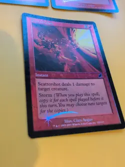 Scattershot x3 Instant MTG FOIL Shooting Star. Scourge 2003 3 Card. - Image 2