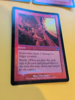 Scattershot x3 Instant MTG FOIL Shooting Star. Scourge 2003 3 Card. - Image 4