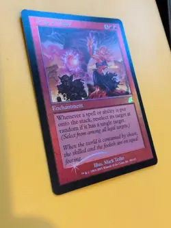 Grip of Chaos. rare enchantment MTG FOIL Shooting Star. Scourge 2003 Card. - Image 4