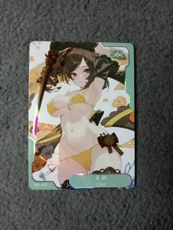 Chiori genshin impact goddess haven goddess story waifu anime card - Image 1