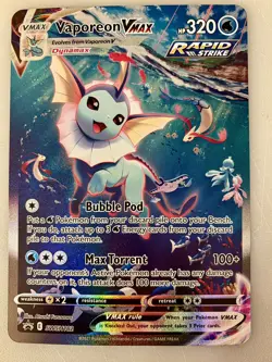Jumbo Promo Flareon, Jolteon & Vaporeon VMAX Pokemon Cards - FREE SHIPPING - Image 2
