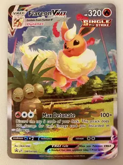 Jumbo Promo Flareon, Jolteon & Vaporeon VMAX Pokemon Cards - FREE SHIPPING - Image 3