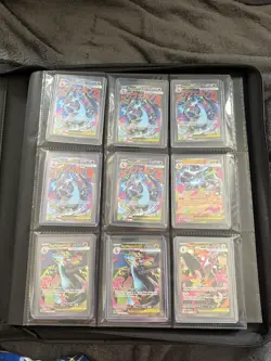 Pokemon Card Binder Modern Lot Collection SIRs IRs Charizard Gengar - Image 1